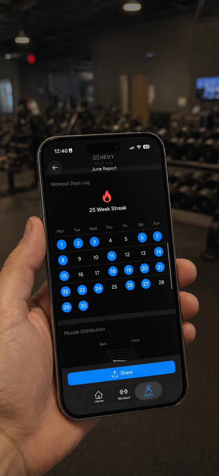 Gym Streaks