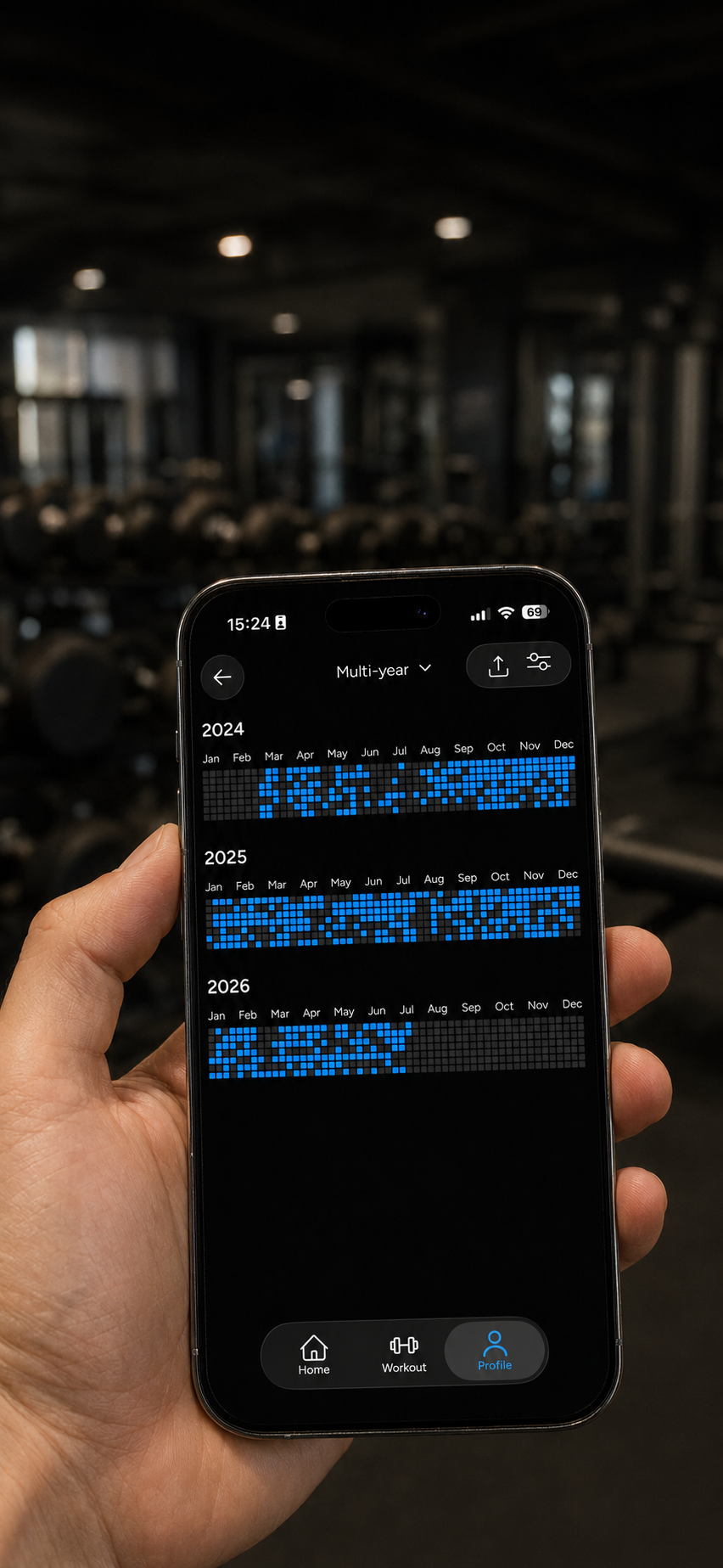 Workout History